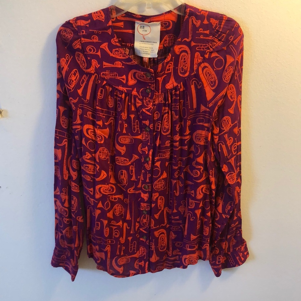 Anthropologie blouse